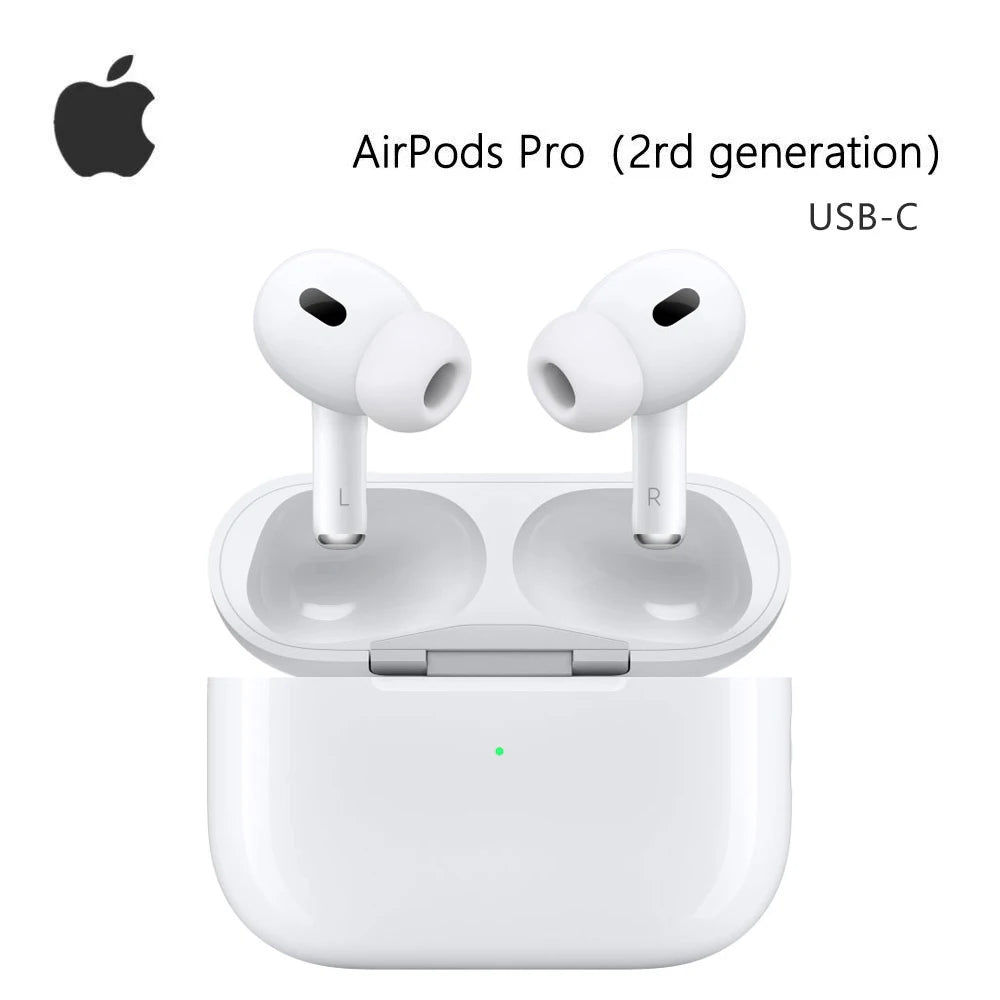 Apple AirPods 2nd Generation True Wireless Bluetooth Earphones with Wireless Charging Box H1 Chip 100% Original NEW, for IPhone